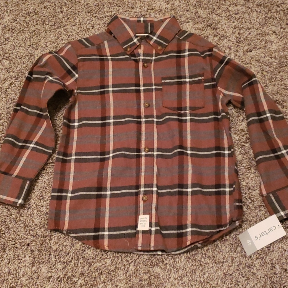 Boys 4t flannel